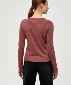 Minus Femme NEW LAURA Gilet Ruby Melange -SOLDES D'ÉTÉ - Minus Fashion 66b25c75f086488ba1b031951c80c33c