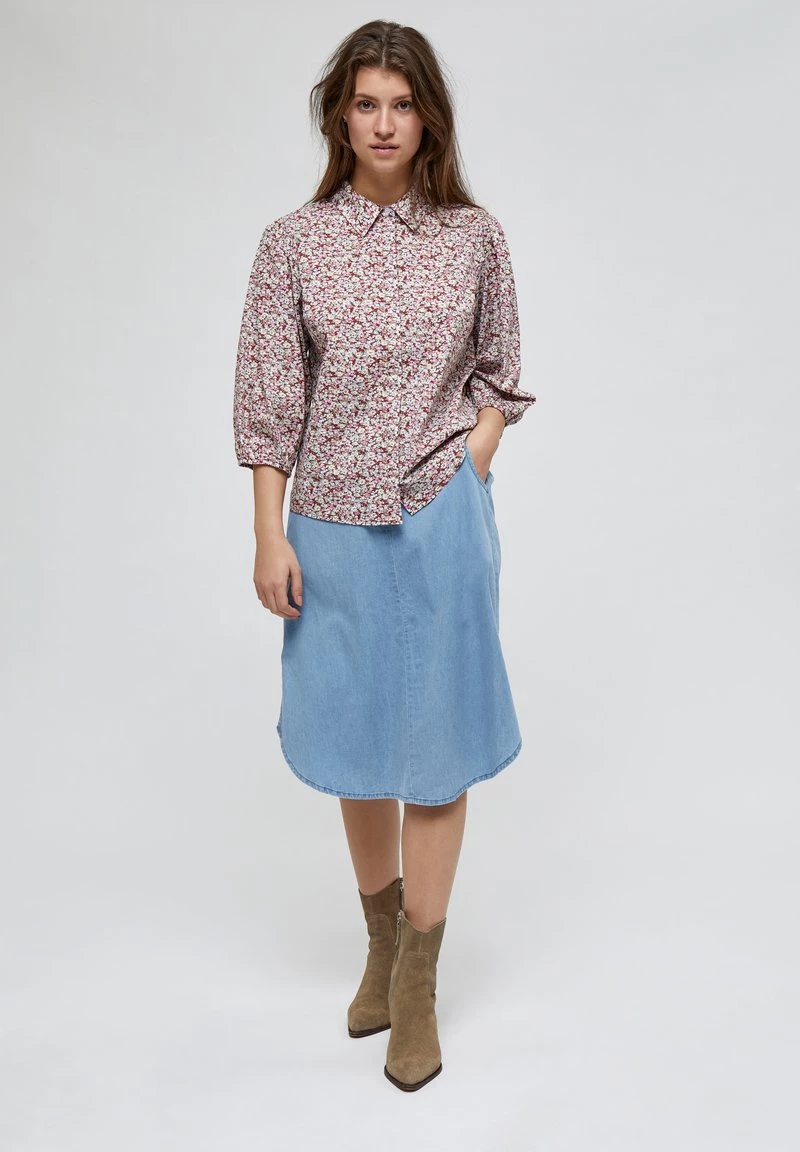 Minus RASMINA Chemisier Pink Flower Print Femme 4 Minus RASMINA Chemisier Pink Flower Print Femme – Image 2