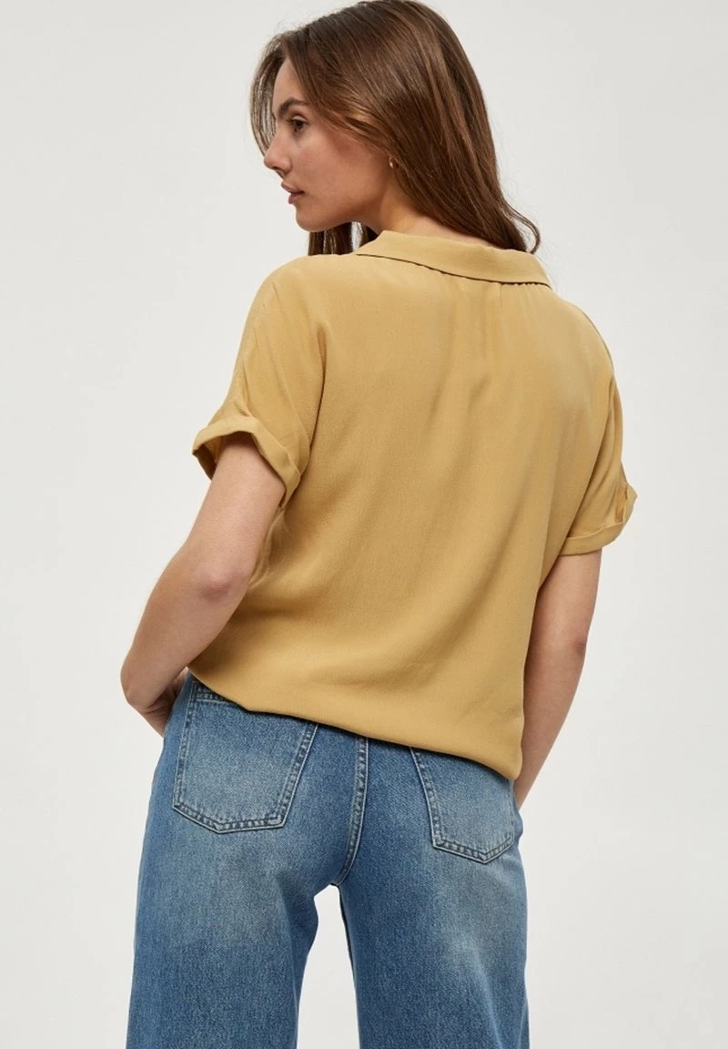 Minus Femme ELISSA Chemisier Prairie Sand 5 Minus Femme ELISSA Chemisier Prairie Sand – Image 3