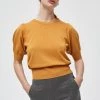 Minus Femme LIVA T Shirt Basique Mineral Yellow -SOLDES D'ÉTÉ - Minus Fashion 68d1e18dcab24c58b9b4f603d393d99a