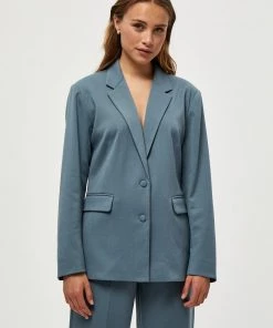 Minus AMBER BLAZER Blazer Blue Zen Femme