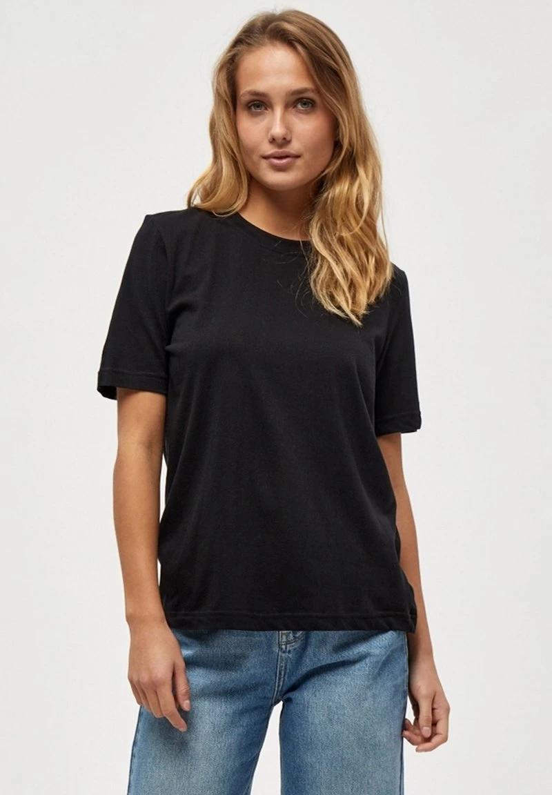 Minus Femme CATHY T Shirt Basique Black 3 Minus Femme CATHY T Shirt Basique Black