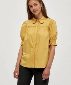 Minus Femme ALETTE Chemisier Cornbutter