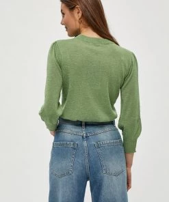 Minus Femme MERSIN Pullover Pistachio Lurex -SOLDES D'ÉTÉ - Minus Fashion 6bdc24bd565042c0a6a9175966dd8c55