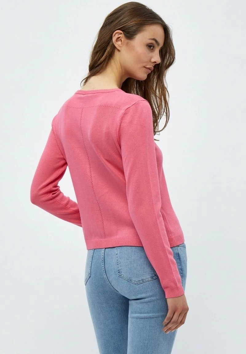 Minus NEW LAURA Gilet Pink Flamingo Femme 5 Minus NEW LAURA Gilet Pink Flamingo Femme – Image 3