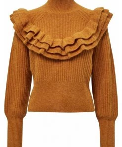 Minus AVERY Pullover Mineral Yellow Femme -SOLDES D'ÉTÉ - Minus Fashion 6f8c8987401e421fbb3c8d65bd255824