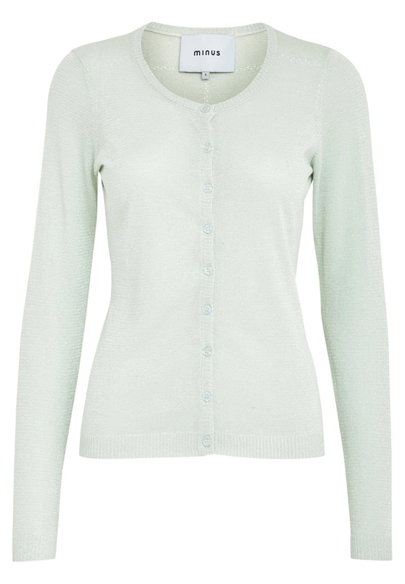 Minus Femme NEW LAURA Gilet Frosted Mint Lurex 7 Minus Femme NEW LAURA Gilet Frosted Mint Lurex – Image 5