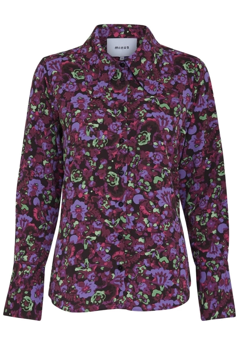Minus Femme SADIA Chemisier Rasberry Bloom Print 7 Minus Femme SADIA Chemisier Rasberry Bloom Print – Image 5