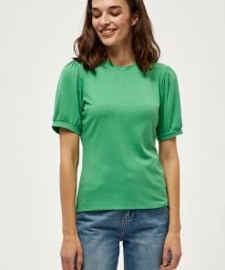 Minus JOHANNA T Shirt Basique Apple Green Femme