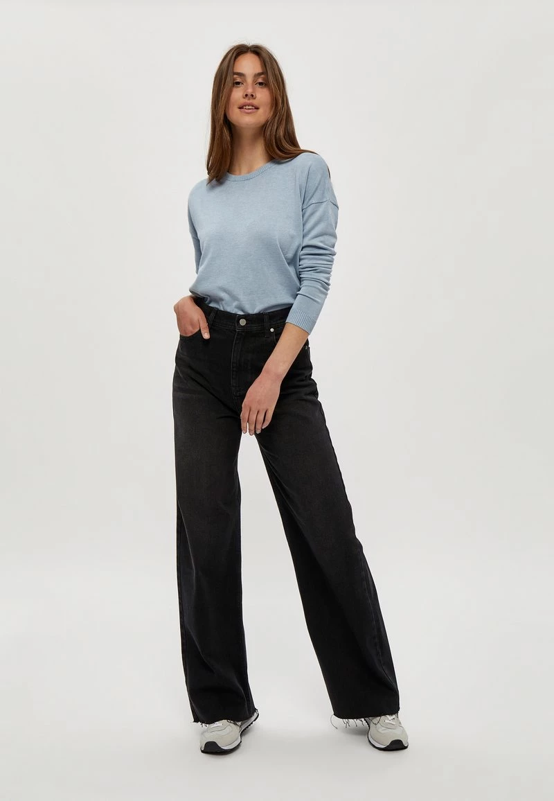 Minus ELNE Pullover Dusty Blue Melange Femme 4 Minus ELNE Pullover Dusty Blue Melange Femme – Image 2