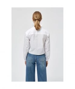 Minus ALLIS Blouse White Femme 10 Minus ALLIS Blouse White Femme -SOLDES D'ÉTÉ - Minus Fashion 738bd5e049014332b98dff55b1fa27bd