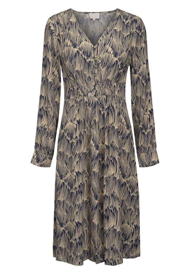 Minus ZENDY Robe De Jour Straw Print Femme 7 Minus ZENDY Robe De Jour Straw Print Femme – Image 5