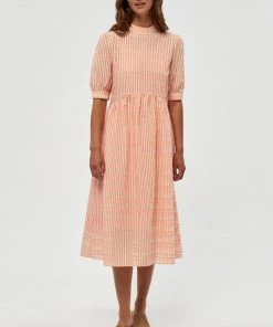 Minus Femme FRIJA Robe De Jour Apricot Tan