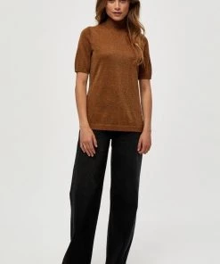 Minus LIMA T Shirt Basique Walnut Brown Lurex Femme 9 Minus LIMA T Shirt Basique Walnut Brown Lurex Femme -SOLDES D'ÉTÉ - Minus Fashion 758af6007a4d41918a4b4b2fc6d8cbbe