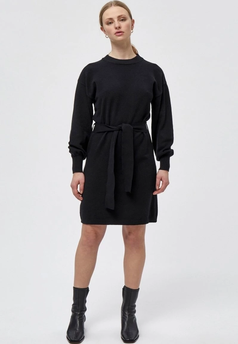 Minus Femme Robe Pull Black 4 Minus Femme Robe Pull Black – Image 2