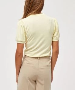 Minus JOHANNA T Shirt Basique Lemon Sorbet Femme -SOLDES D'ÉTÉ - Minus Fashion 76bbdb0253d445e8a837e731a90a59e5