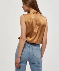 Minus Femme JUSTINE Débardeur Almond -SOLDES D'ÉTÉ - Minus Fashion 7790ac8cbe2b413cb4267af64ac0feb9