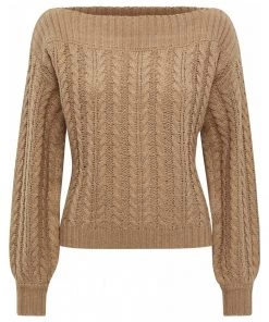 Minus RAQUEL Pullover Light Leather Brown Melange Femme 12 Minus RAQUEL Pullover Light Leather Brown Melange Femme -SOLDES D'ÉTÉ - Minus Fashion 78e096a4b1904b5ea8a551e7462c1b83