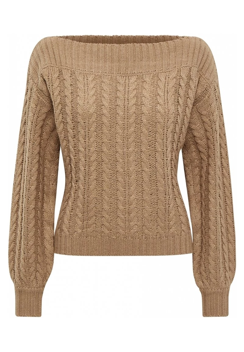 Minus RAQUEL Pullover Light Leather Brown Melange Femme 7 Minus RAQUEL Pullover Light Leather Brown Melange Femme – Image 5