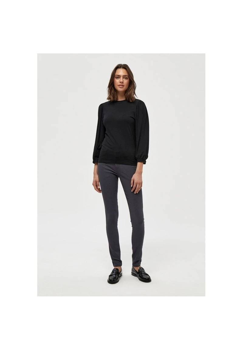 Minus JOHANNA 3/4 SLEEVE Pullover Black Femme 4 Minus JOHANNA 3/4 SLEEVE Pullover Black Femme – Image 2
