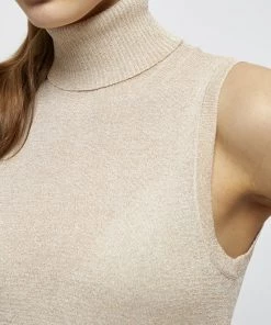 Minus Femme RAKA Débardeur Medal Gold Melange/lurex -SOLDES D'ÉTÉ - Minus Fashion 7b0c44bf43214aa2825bc9914906fdd2