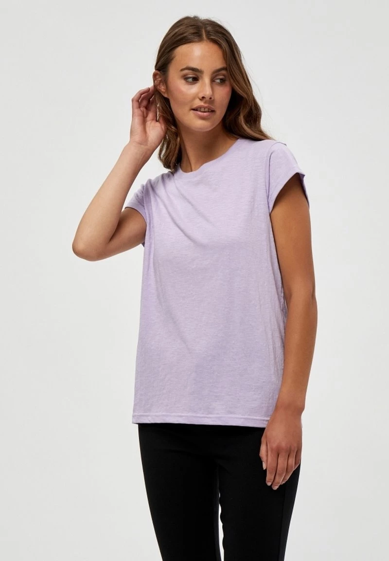 Minus Femme LETI T Shirt Basique Purple Breeze 3 Minus Femme LETI T Shirt Basique Purple Breeze