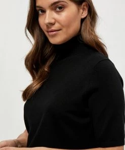 Minus LIMA T Shirt Basique Black Femme -SOLDES D'ÉTÉ - Minus Fashion 7d2f713dd7be4e9386d7fc70111f36a2