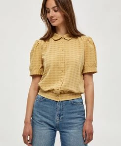 Minus Femme ZITA Chemisier Prairie Sand