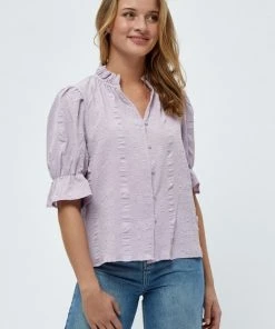 Minus Femme BERGITTA Blouse Cosmic Lavender