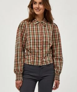 Minus VALINA Chemisier Sunbaked Checks Femme