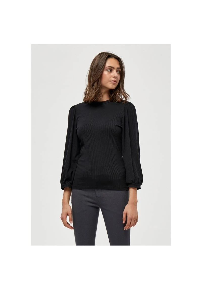 Minus JOHANNA 3/4 SLEEVE Pullover Black Femme 3 Minus JOHANNA 3/4 SLEEVE Pullover Black Femme