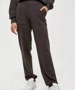 Minus Femme LUPI Pantalon De Survêtement Dark Grey Melange