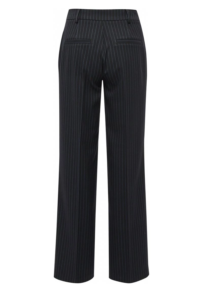 Minus EMBRY Pantalon Classique Black Pinstriped Femme 10 Minus EMBRY Pantalon Classique Black Pinstriped Femme – Image 8