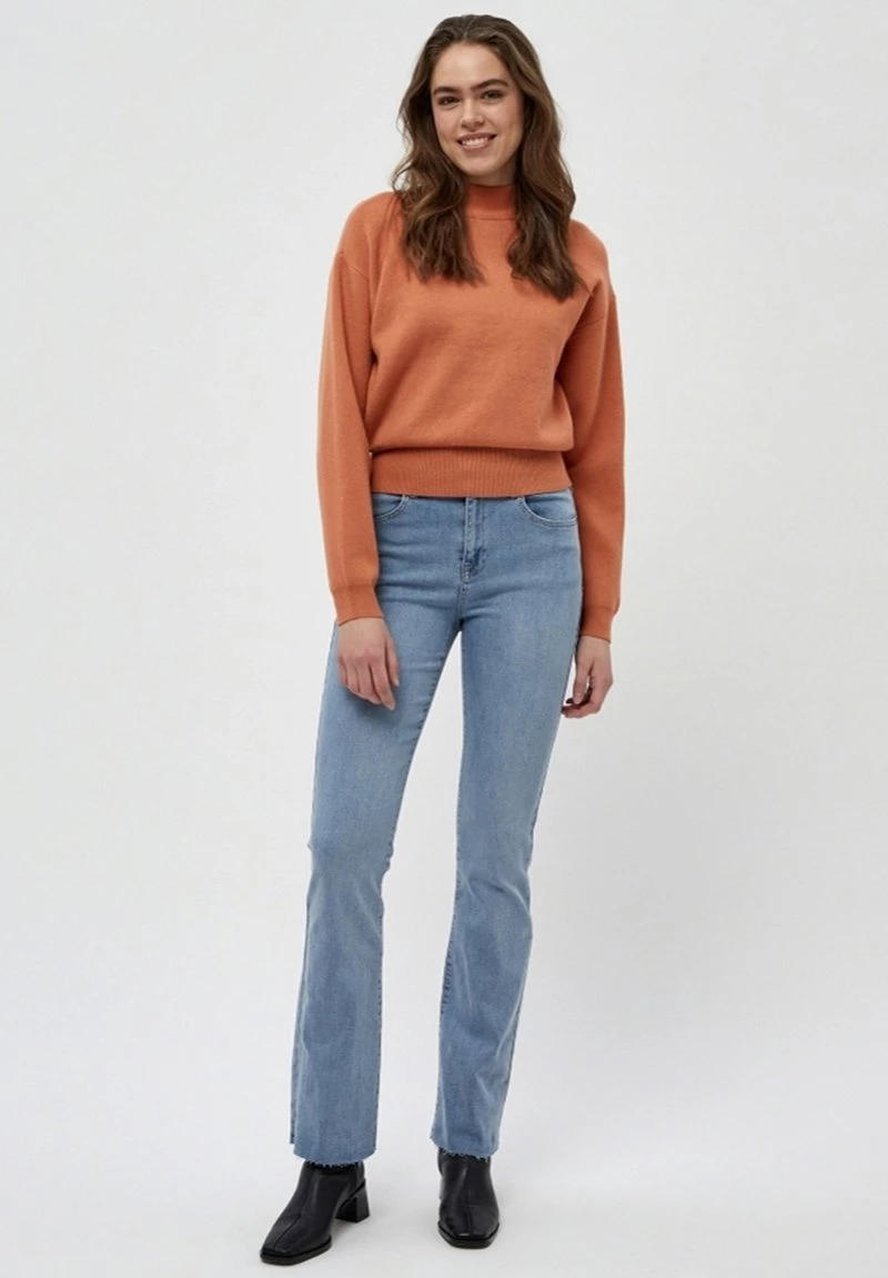 Minus JOSE TURTLENECK Pullover Sunbaked Femme 4 Minus JOSE TURTLENECK Pullover Sunbaked Femme – Image 2