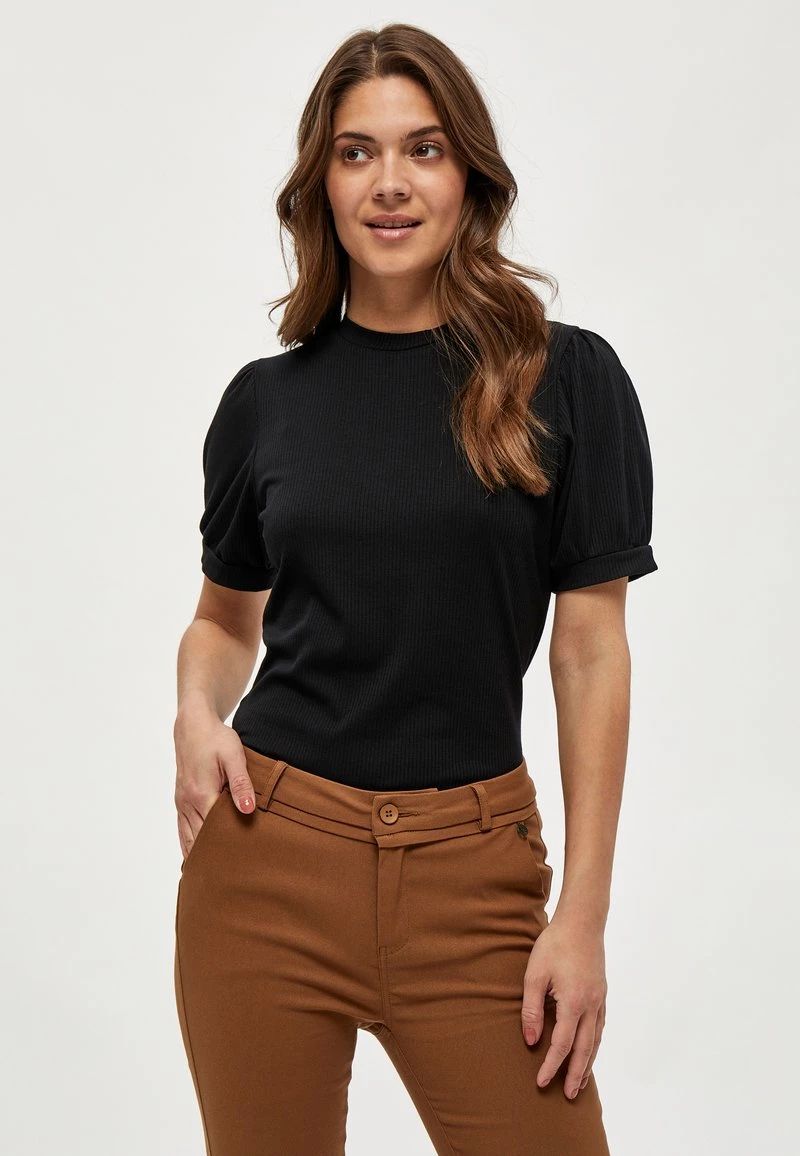 Minus Femme JOHANNA T Shirt Basique Black 3 Minus Femme JOHANNA T Shirt Basique Black