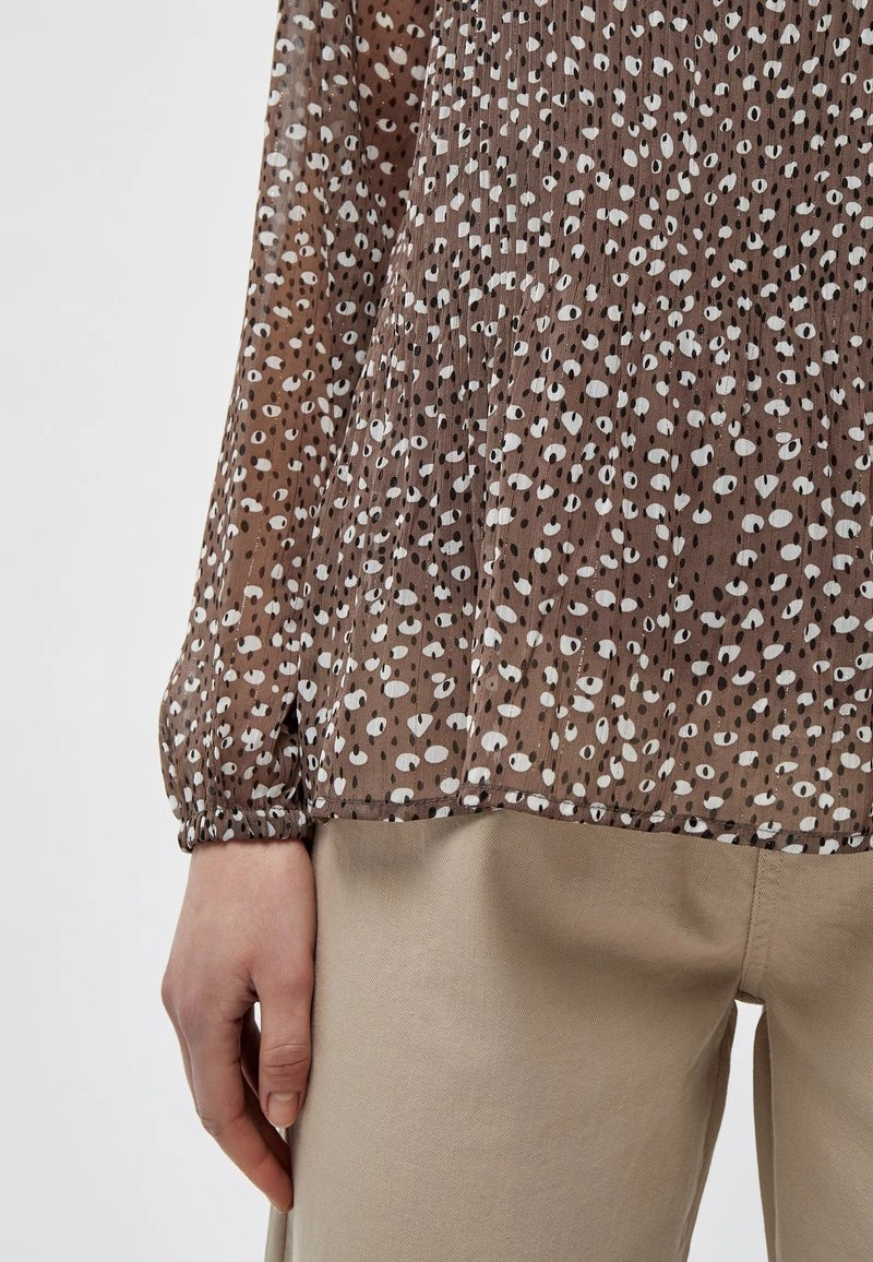 Minus Femme MAJ Blouse Sand Dot Print 6 Minus Femme MAJ Blouse Sand Dot Print – Image 4