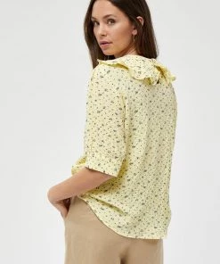 Minus Femme EMMA Blouse Corn Butter Flower Print -SOLDES D'ÉTÉ - Minus Fashion 8508e12b09ee4270861f1eea0c72f9f0