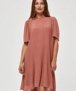 Minus Robe De Jour Old Rose Femme