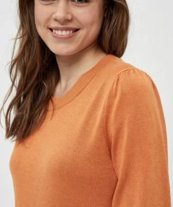 Minus MERSIN Pullover Sunbaked Melange Femme -SOLDES D'ÉTÉ - Minus Fashion 866d85c0dfd64f83b8e6e6dbbef75ca9