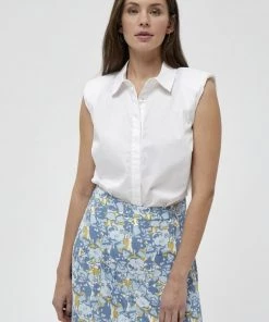 Minus Chemisier Cloud Dancer Femme