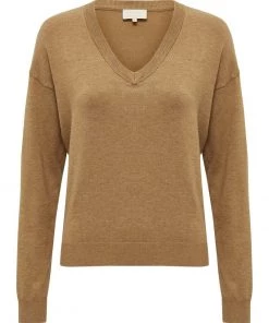 Minus Pullover Almond Melange Femme -SOLDES D'ÉTÉ - Minus Fashion 8754a71392a34b638ac11a0c0a93b748
