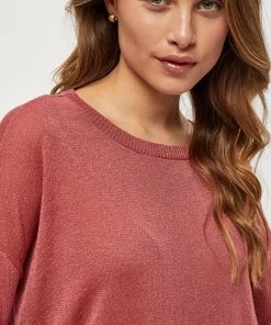 Minus ELNE Pullover Mineral Red Lurex Femme 9 Minus ELNE Pullover Mineral Red Lurex Femme -SOLDES D'ÉTÉ - Minus Fashion 88b0395a590243ceb441fd1880e2f135