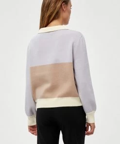 Minus Femme ELOUISE Pullover Sand -SOLDES D'ÉTÉ - Minus Fashion 88fe396c12df46e08464e2e8ae16422f