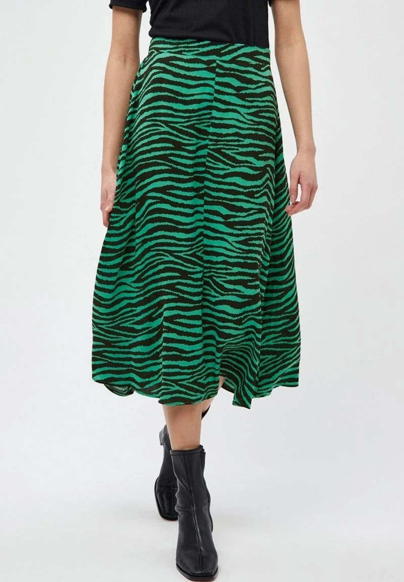 Minus Femme EVELYN Jupe Trapèze Apple Green Animal Print 3 Minus Femme EVELYN Jupe Trapèze Apple Green Animal Print