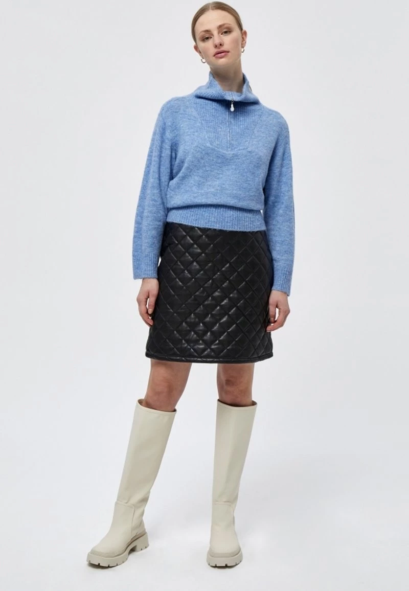 Minus Femme Jupe En Cuir Black 4 Minus Femme Jupe En Cuir Black – Image 2