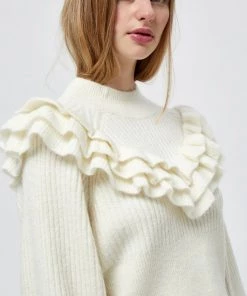 Minus AVERY Pullover Cloud Dancer Femme -SOLDES D'ÉTÉ - Minus Fashion 8b7223e9b33e4fd8b31e995d8167c928