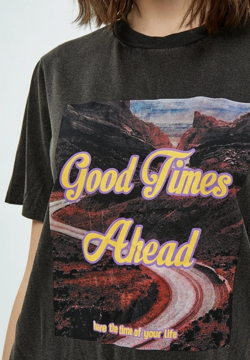 Minus Femme HANNA T Shirt Imprimé Black 6 Minus Femme HANNA T Shirt Imprimé Black – Image 4