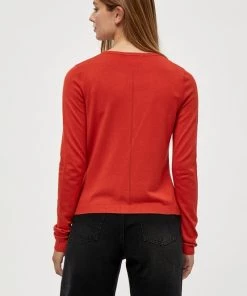 Minus Femme NEW LAURA Gilet Lipstick Red -SOLDES D'ÉTÉ - Minus Fashion 8cf412f0dcd1482f8e680b2bd697383f