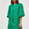 Minus LELIA Robe De Jour Ivy Green Femme