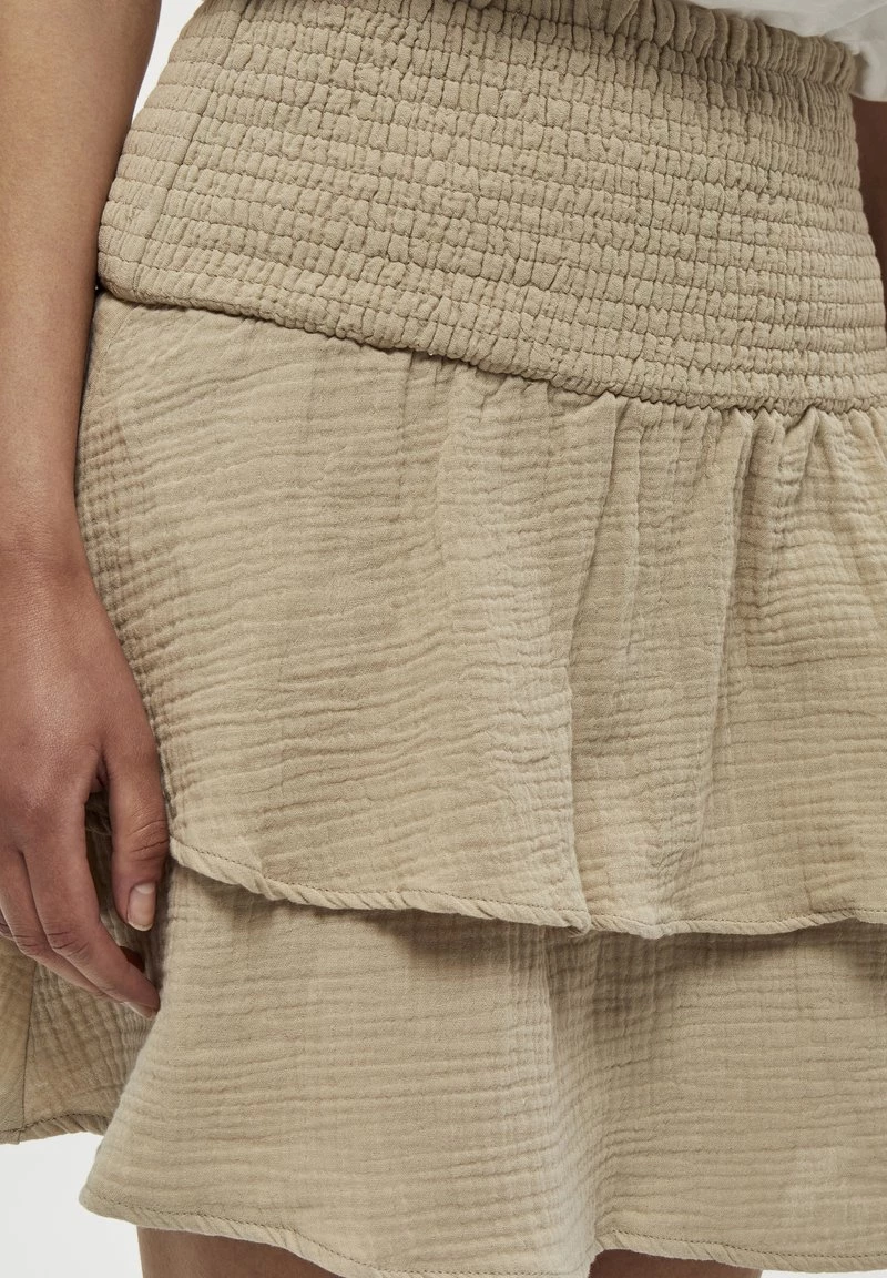 Minus LOVI Jupe Trapèze Sand Femme 6 Minus LOVI Jupe Trapèze Sand Femme – Image 4